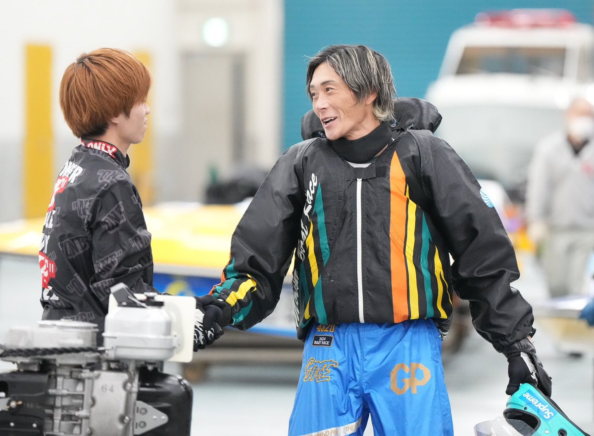 蒲郡ボート・SGボートレースクラシック】 師弟愛🥰 定松勇樹選手が師匠