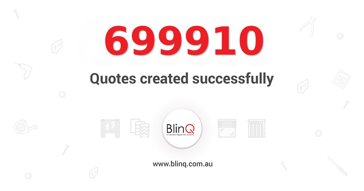 BlinQ - Quote Software tweet media