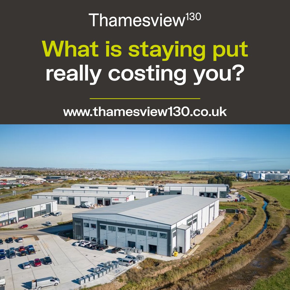 Thamesview130's tweet image. Staying put can cost more than moving. Visit thamesview130.co.uk

#Thamesview130 #BusinessCosts #IndustrialUnits