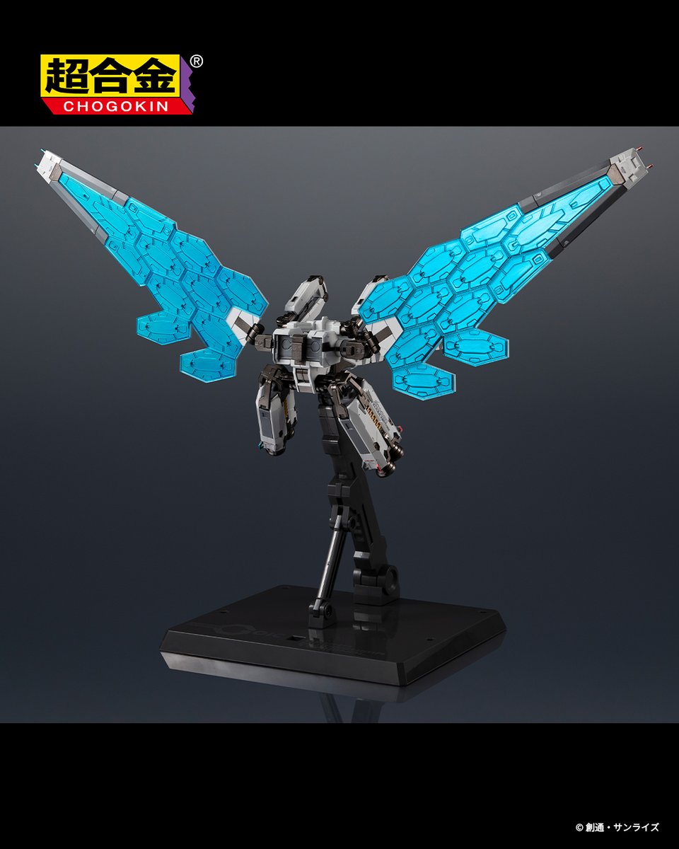gundam_tamashii's tweet photo. 【締切迫る】
『GUNDAM: Next Universal Century』より
「超合金 EX-001 グラスフェザー」は魂ウェブ商店で3月29日(日)23時受注締切!
🛒ご予約は→ https://t.co/gyQtXloaCr
全幅約400mmの迫力サイズ!アームには伸縮ギミックを初搭載!
#ガンダムフィギュア #超合金 #GNFP #GNUC https://t.co/snCzAyN3va