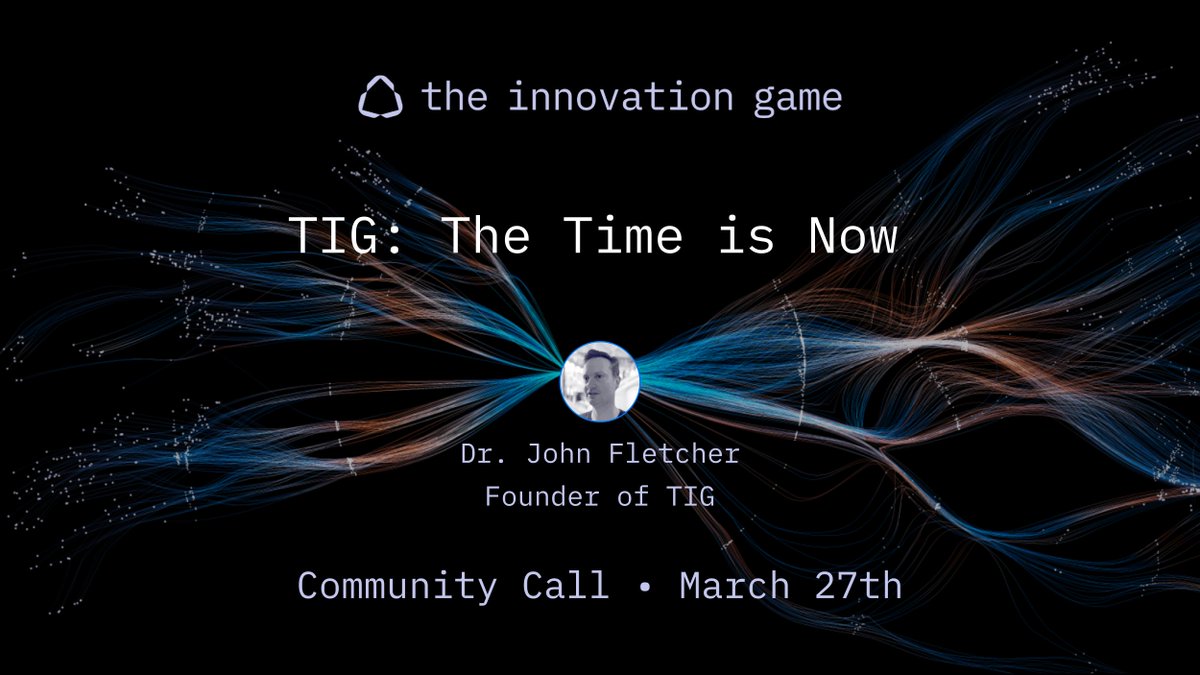 The Innovation Game (𝔦, 𝔦) tweet media