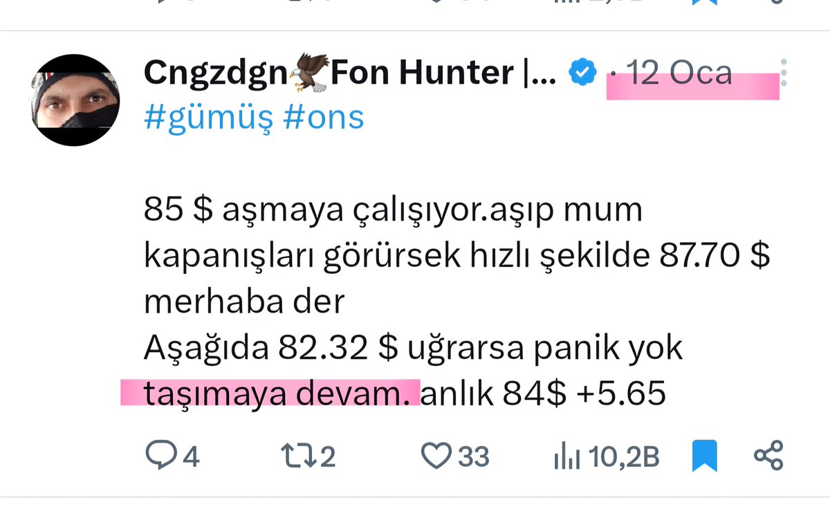 Cngzdgn🦅Fon Hunter | Sessiz Getiri tweet media
