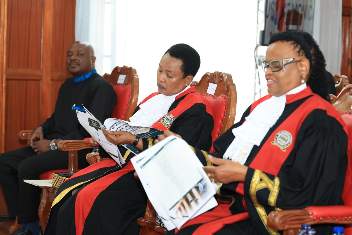Kenyajudiciary's tweet photo. The Employment and Labour Relations Court is  the defender of social justice which dwells  on issues affecting workers. We have confidence that the incoming Principal Judge shall dispence her duties with distinction- Bruno Otiato on behalf COTU Secretary General, Francis Atwoli https://t.co/rSMhKkRtr3