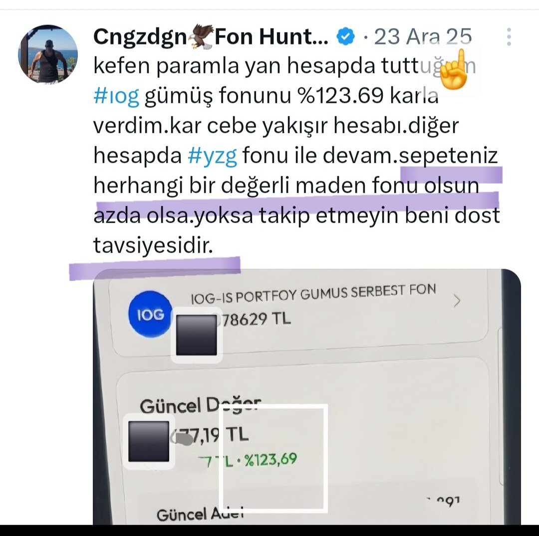Cngzdgn🦅Fon Hunter | Sessiz Getiri tweet media