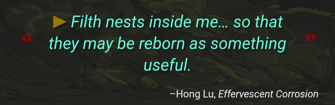 lcb676's tweet photo. Also, Hong lu's describing of his body as worthless, filthy, tarnished and bursting across his egos, resentment towards his body being a common symptom of a CSA victim.. He removes absolutely every aspect of his original body save the jade eye https://t.co/vzap9YHQJc