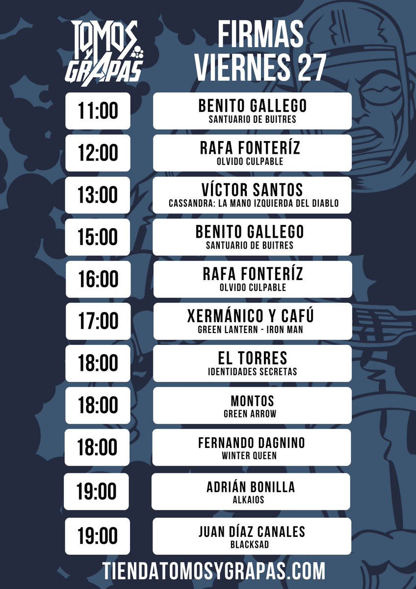 Tomos y Grapas Cómics tweet media