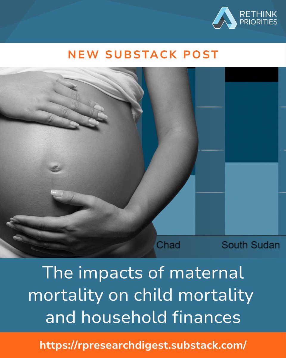 When a mother dies in childbirth, or shortly after, the consequences ripple outward to the infant she was feeding, to other children in the household, and to the family’s economic survival. (1/3)

#maternalmortality #childmortality #globalhealth
