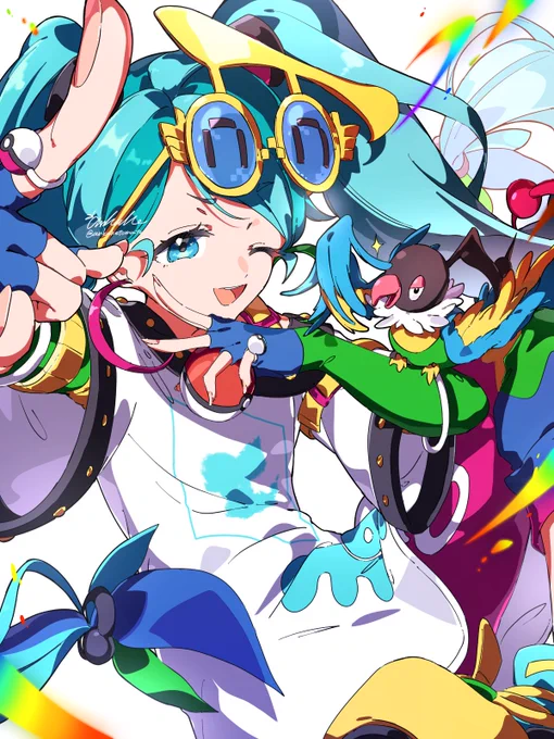 ノーマルタイプ #初音ミク #ポケミク