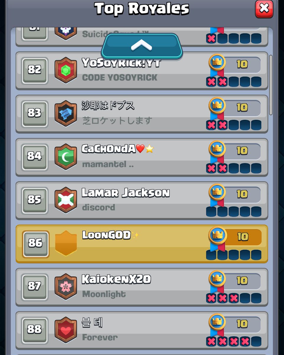 ARCAE3601's tweet photo. Nice little start on alt Prime Pomp deck! #clashroyale https://t.co/jCoulintYg