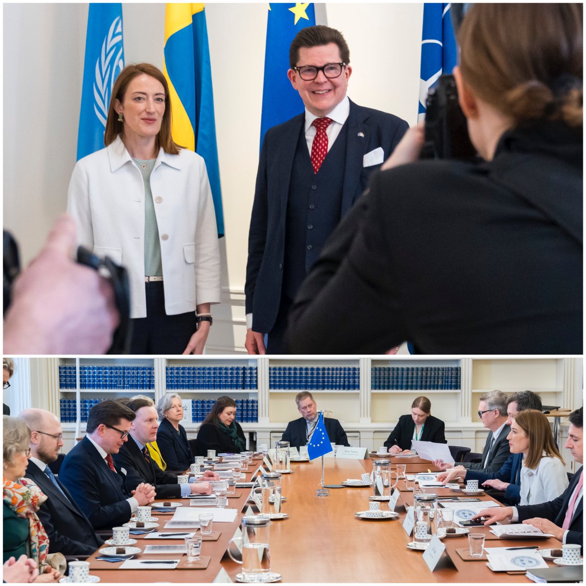 Roberta Metsola tweet media