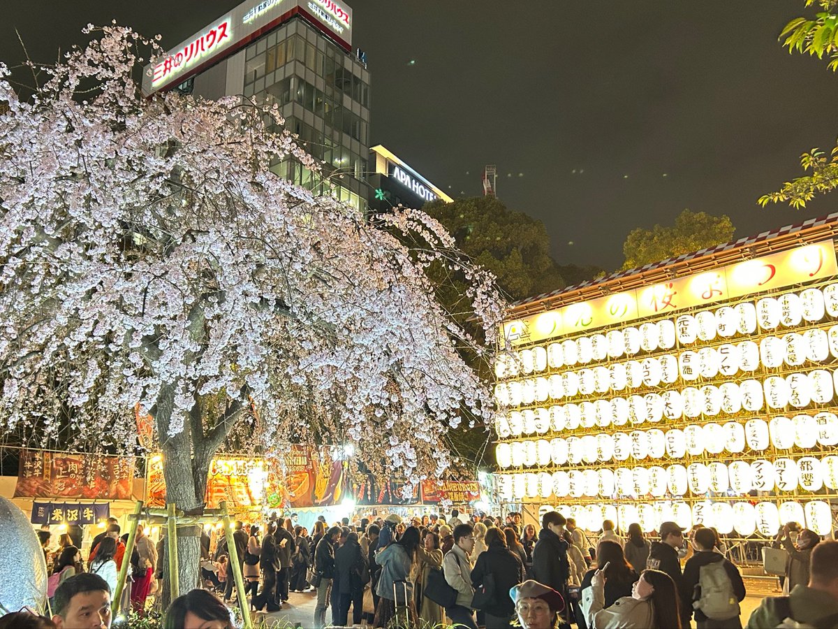 上野公園の🌸桜は満開まではもうちょいかな？
人多過ぎて入口だけ見て満足😅w