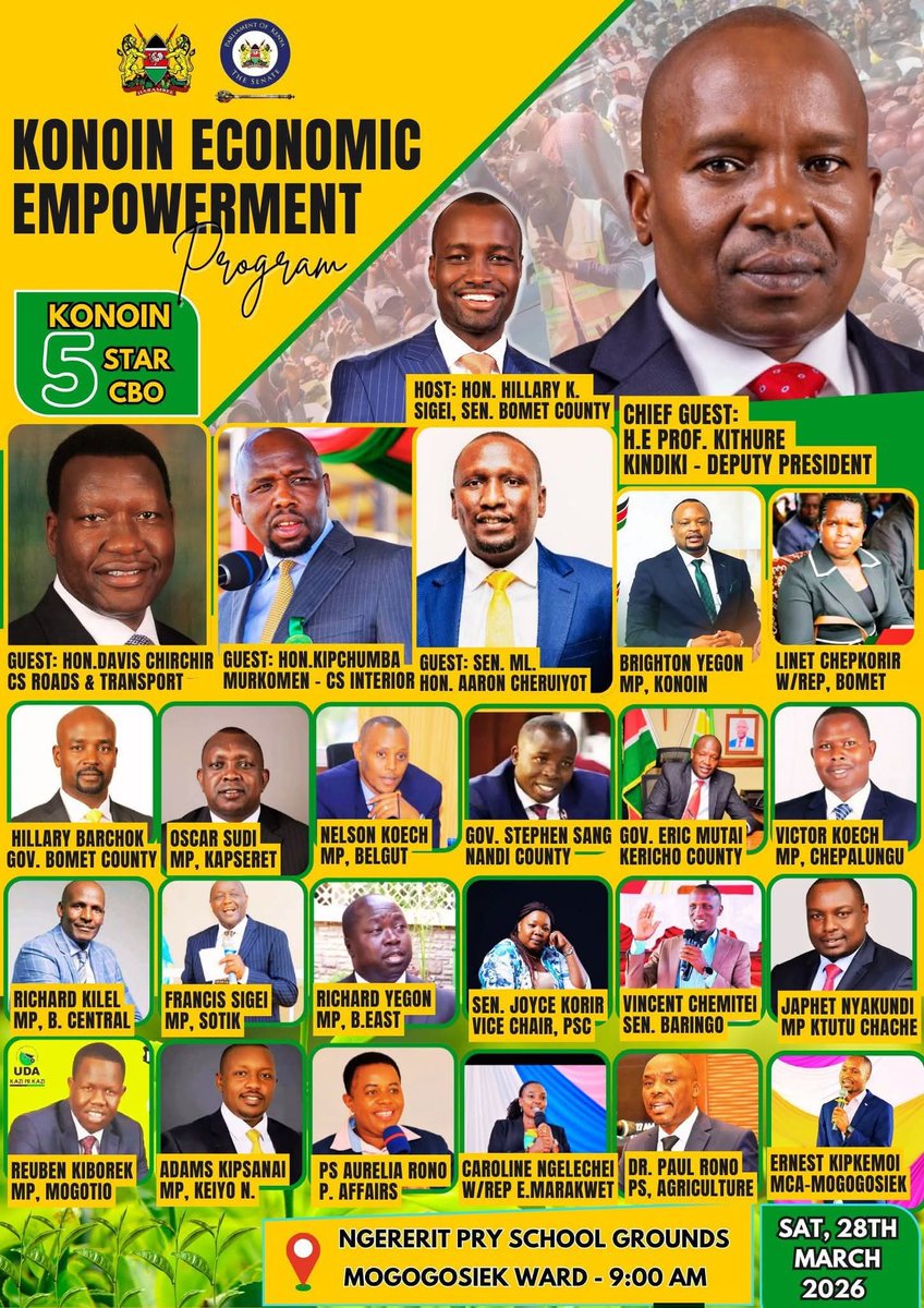 Hon. Japheth .M. Nyakundi tweet media