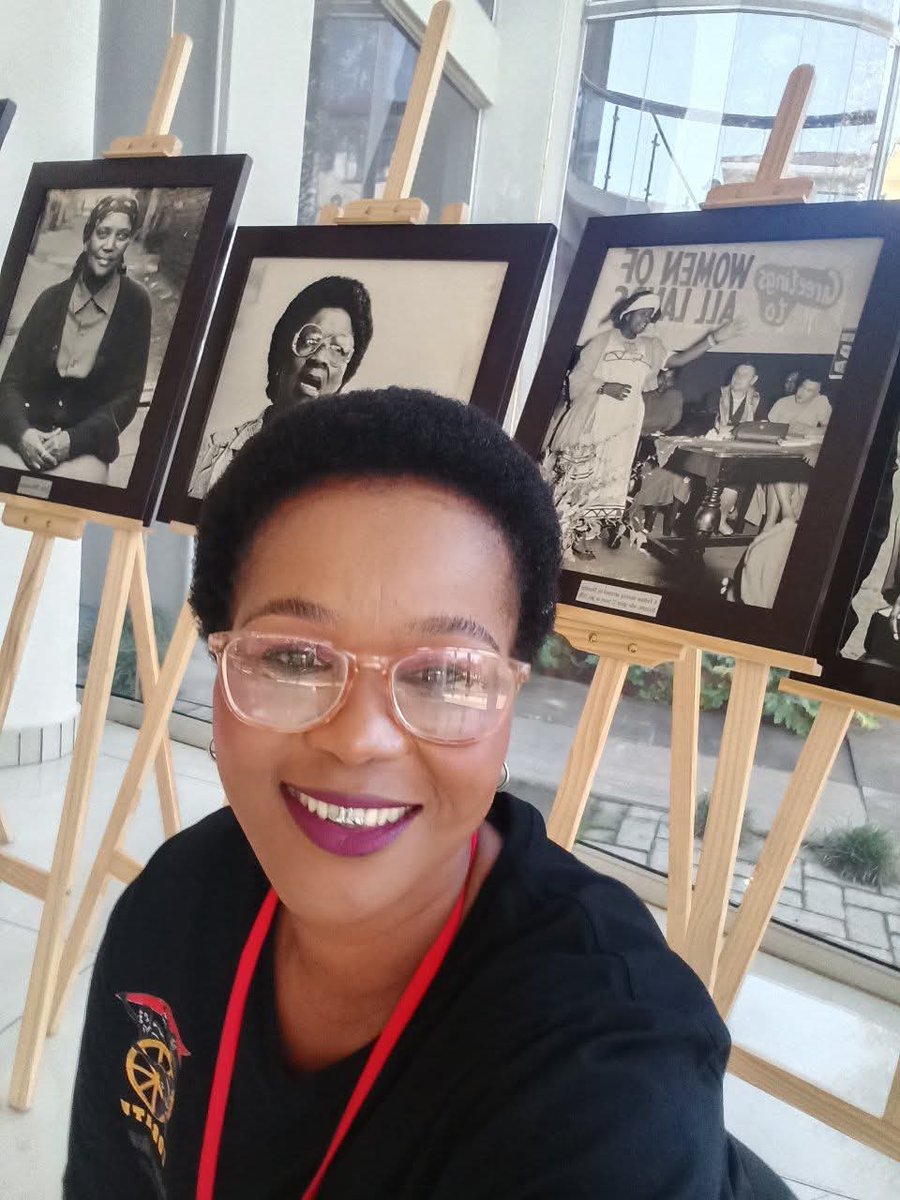 _cosatu's tweet photo. #COSATUNationalGenderConference2026 #SheIsCosatu exhibition is underway at Benoni #Cosatu40 @FES_SouthAfrica https://t.co/JundshXX2r