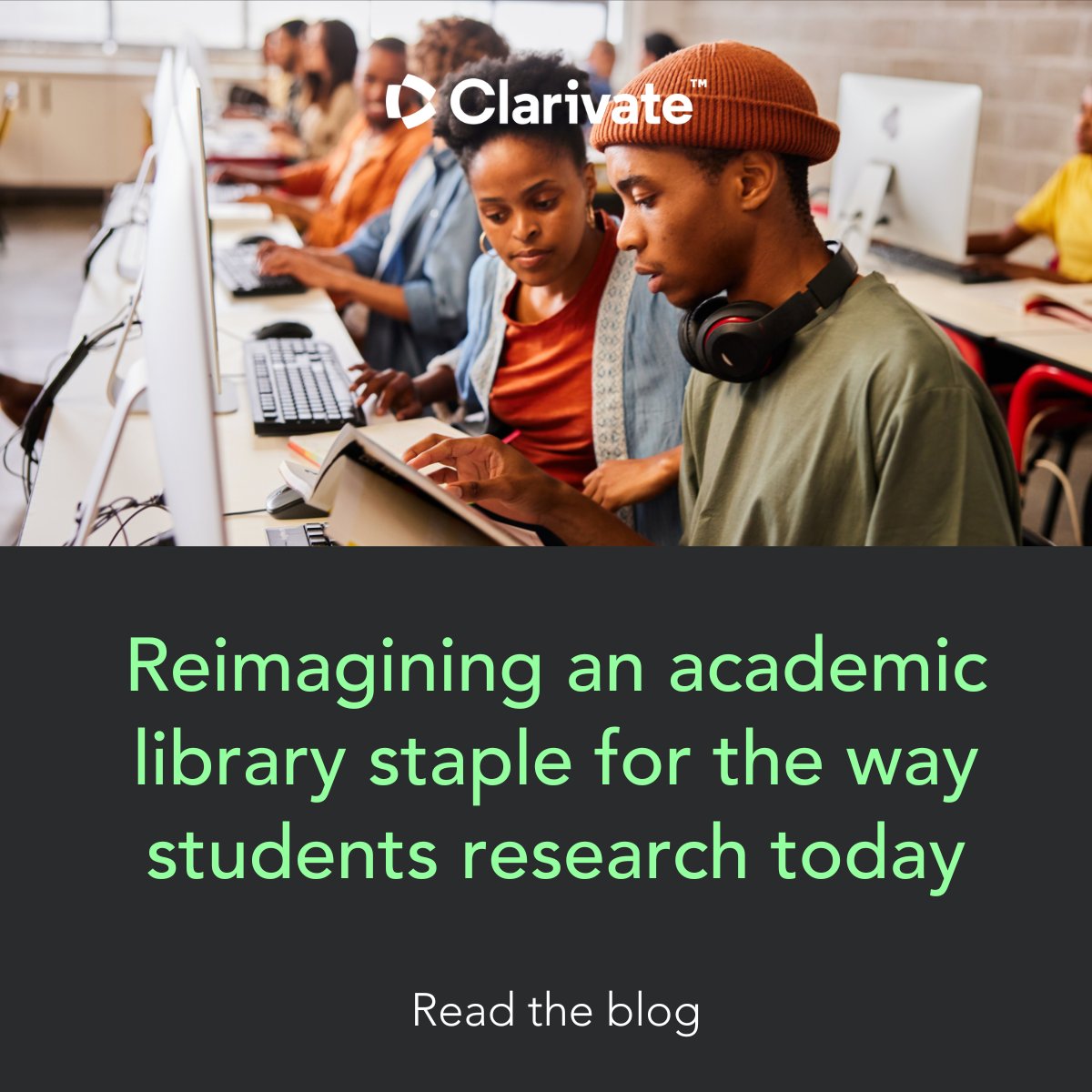 ProQuest, from Clarivate tweet media