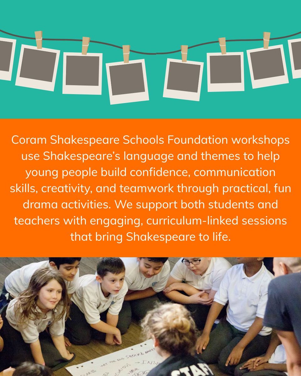 Coram Shakespeare Schools Foundation tweet media