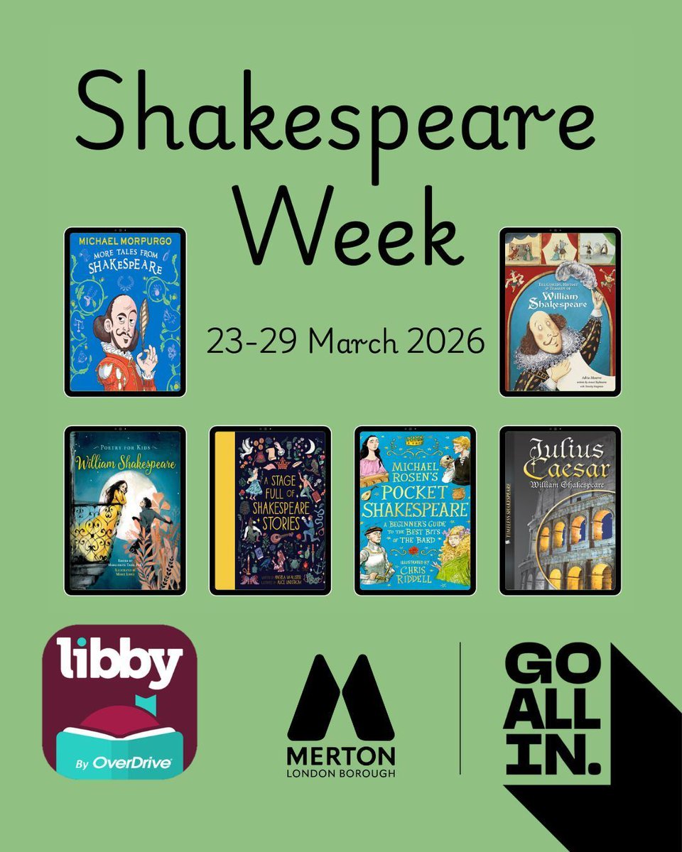 Merton Libraries tweet media