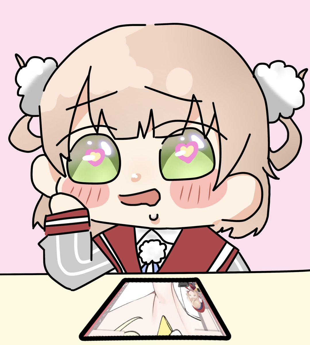 #しぐれうい切り抜き 
ういたん初描きしたよ☺️