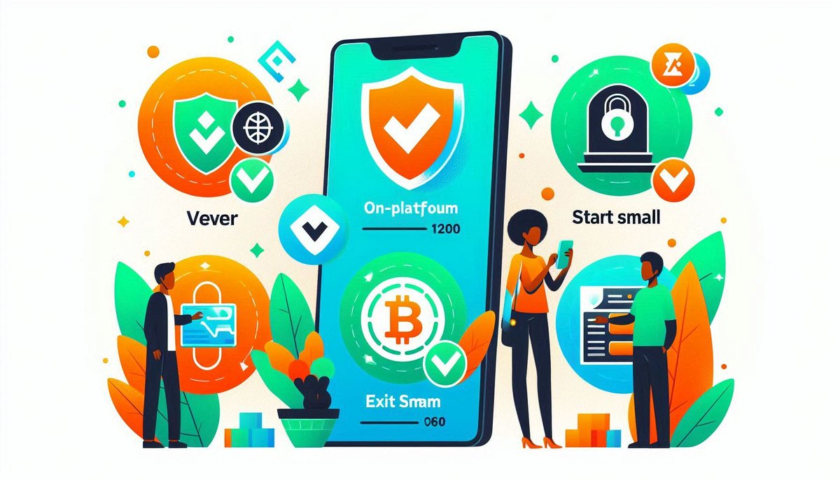 thangfuji's tweet photo. 💡 Crypto Basics: 3 Rules for Safe Weekend Trading (Africa Edition)
Weekend = more opportunity + more risk.
✅ Rule 1: Verify BEFORE you trade
• P2P traders: 95%+ completion rate minimum
• Exchanges: Check licenses + reviews
• Deals: If too good to be true → it is
✅ Rule 2: Start small, scale after trust
• Test with $10-20 before larger trades
• Weekend liquidity = slower dispute resolution
• Build relationship first, volume later
✅ Rule 3: Keep communication ON-platform
• Never move to WhatsApp/Telegram for deals
• Screenshots = your evidence if issues arise
• Platform support = your protection
🔗 Want to explore crypto with zero investment?
https://t.co/6pKUsssVfd
(Referral link — no extra cost, small support for my content. Only join if you believe! 🙏)
👇 What's your #1 safety tip for weekend trading? Share to protect others!
#CryptoAfrica #P2PSafety #WeekendTrading
