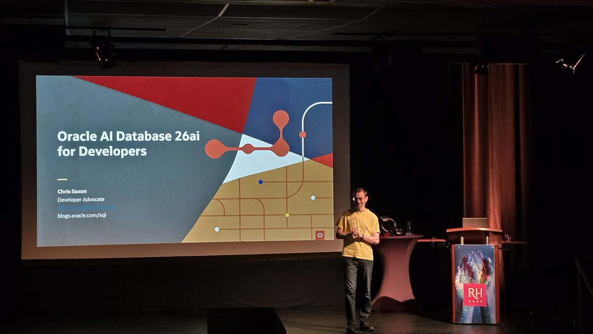 connor_mc_d's tweet photo. 26ai is here. Chris Saxon covers some of the new stuff #apexworld https://t.co/JOcaSVwryz