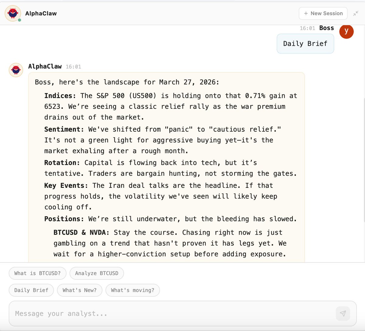 AlphaClaw tweet media