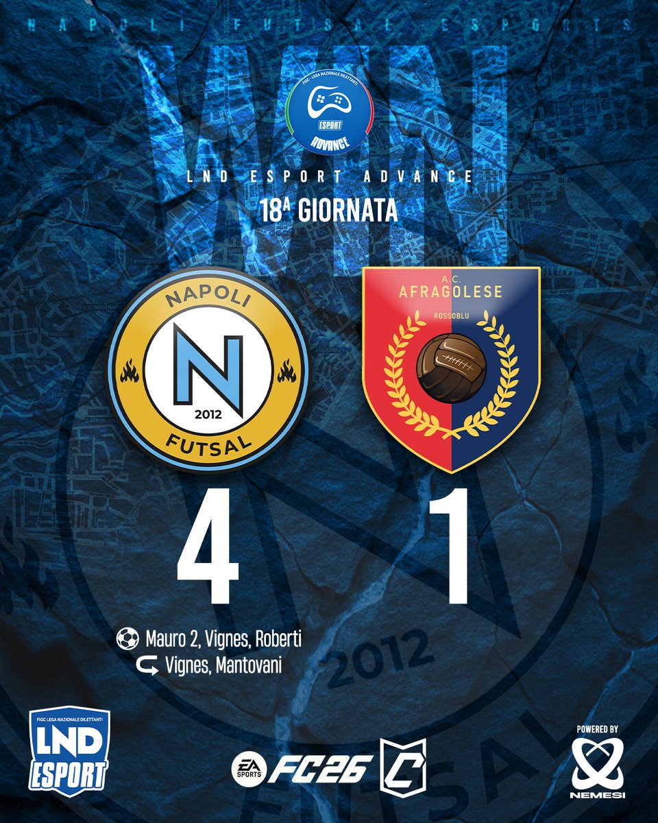 Napoli Futsal tweet media