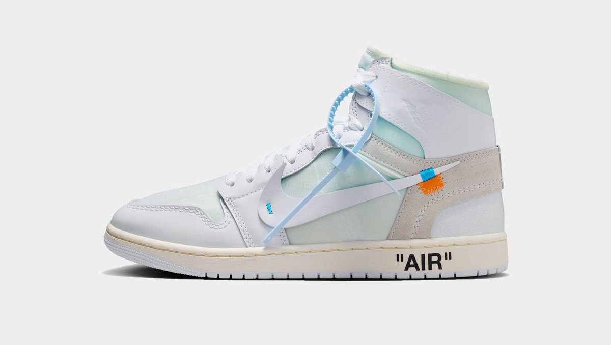 Virgil Abloh Archive × NIKE AIR JORDAN 1 HIGH OG Alaska 