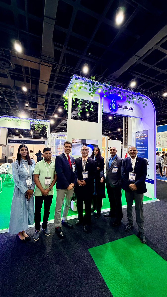 sabinsa's tweet image. Sabinsa had a remarkable presence at SAPHEX 2026, held at the Sandton Convention Centre, Johannesburg, South Africa, on 25-26 March 2026. Day 2 was truly energizing and insightful! We sincerely thank everyone who visited our stand A17.

#SAPHEX2026 #Sabinsa #HealthcareInnovation