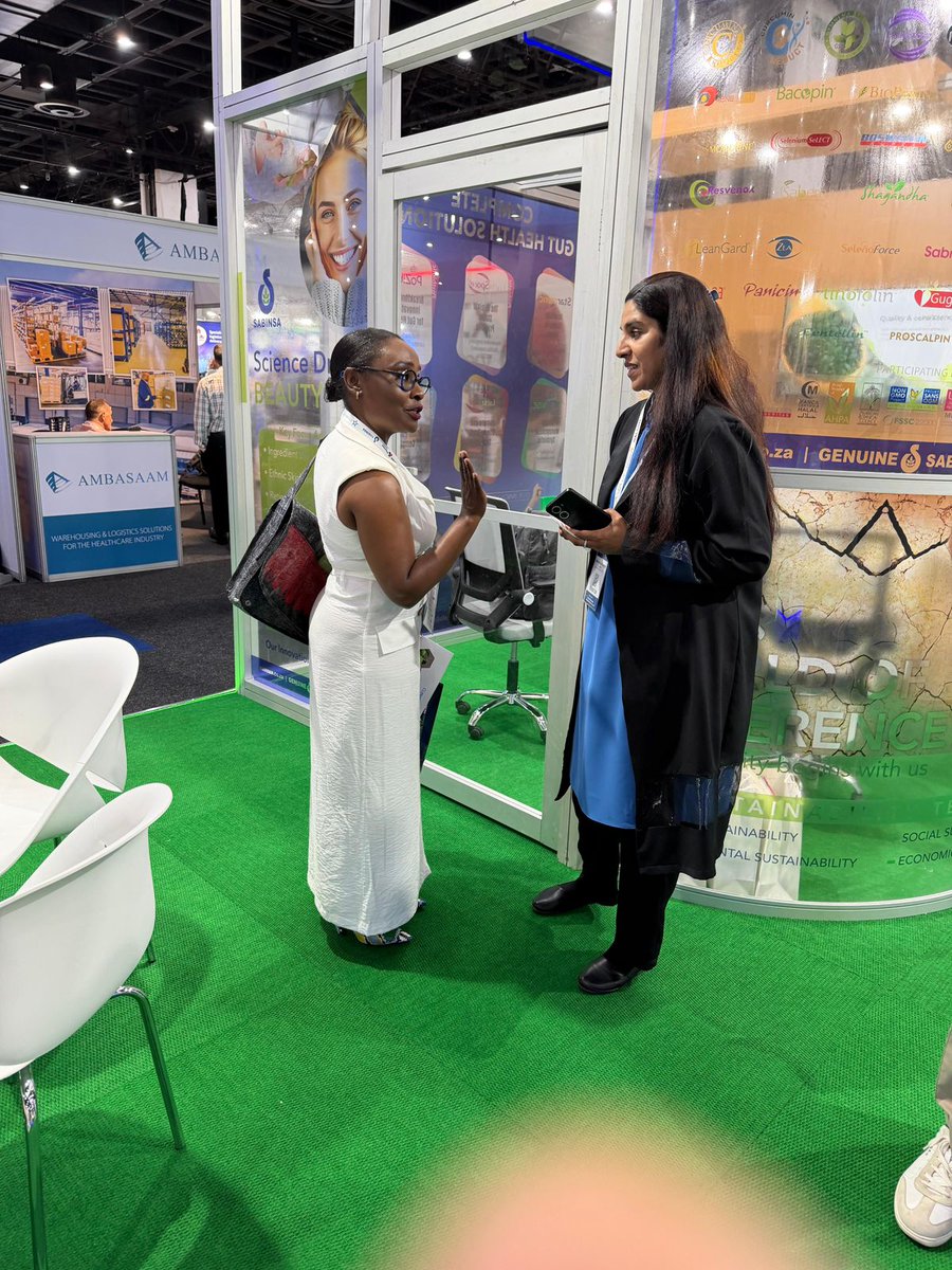 sabinsa's tweet image. Sabinsa had a remarkable presence at SAPHEX 2026, held at the Sandton Convention Centre, Johannesburg, South Africa, on 25-26 March 2026. Day 2 was truly energizing and insightful! We sincerely thank everyone who visited our stand A17.

#SAPHEX2026 #Sabinsa #HealthcareInnovation