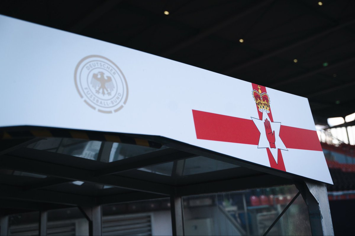 The stage is set 🏟️📸

Our U21s take on Germany today at 5pm.

#GAWA #U21s