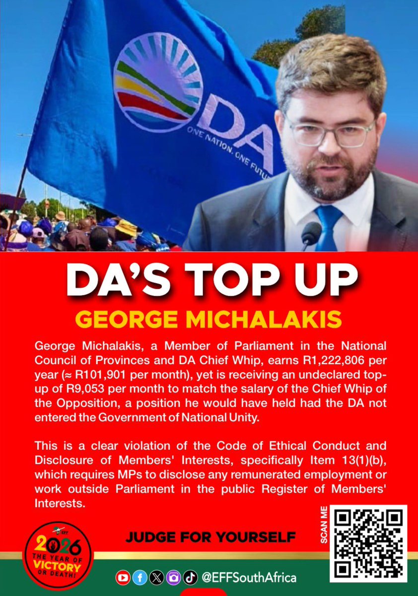 Economic Freedom Fighters tweet media