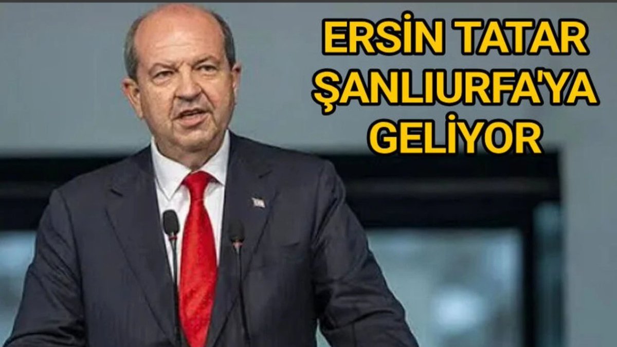 Kuzey Kıbrıs Türk Cumhuriyeti’nin 5. Cumhurbaşkanı Sn. <a href="/ErsinrTatar/">Ersin Tatar</a> Şanlıurfa’mızın kurtuluş yıl dönümünde aramızda olacak.9 Nisan Perşembe günü şehrimize gelerek
3 gün boyunca temaslarda bulunacak ve 11 Nisan kurtuluş coşkumuza ortak olacak.
#KardeşlikPekişiyorTarihBirleşiyor