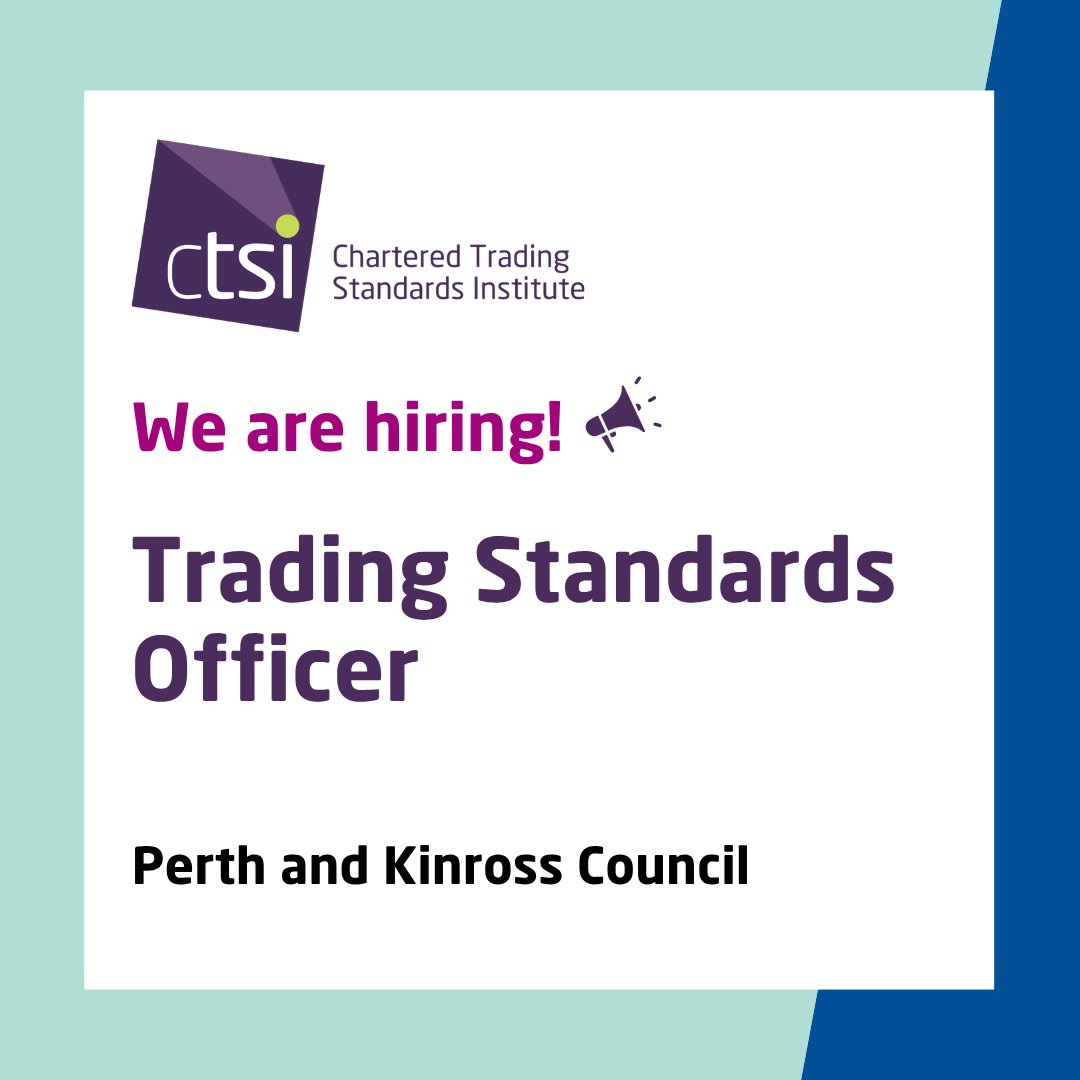 Chartered Trading Standards Institute (CTSI) tweet media