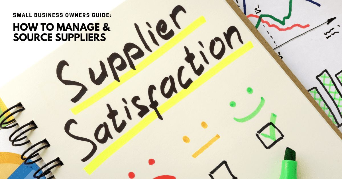 Supplier management tips for the busy small business owner bit.ly/5uPPman
