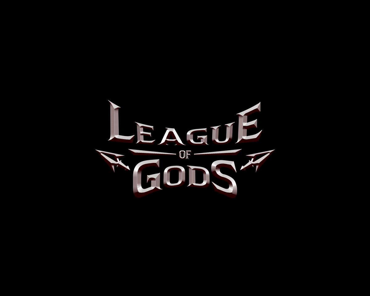 leopardskins_tm's tweet photo. Official Game Title Design for our upcoming game, League Of Gods. https://t.co/BRq1HxuKgW