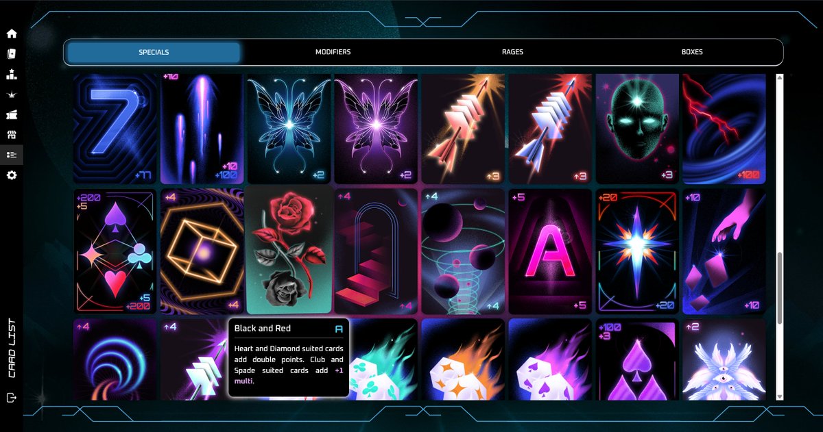 since when i made my previous tweet talking about Jokers of Neon (the fun strategy card game), i have been playing the game and i enjoyed every bit of it and still playing till this moment.

i can't help but say it out loud that, <a href="/jokers_of_neon/">Jokers of Neon</a> actually slaps hard🔥
i need you