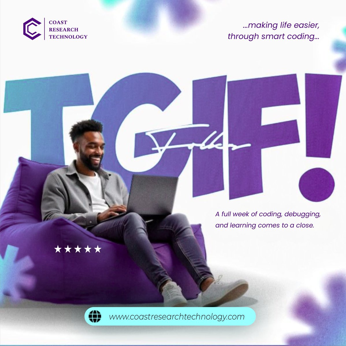 coast_research's tweet photo. TGIF Devs π»π
A full week of coding, debugging, and learning comes to a close.
Time to recharge β we build again next week.
#TGIF #FinalCommit #OpenThePR #DevLife #BuildAndLearn #TechWorkflow #WeekWrapUp #RechargeMode #Coastechy https://t.co/kLzZmxj5uV