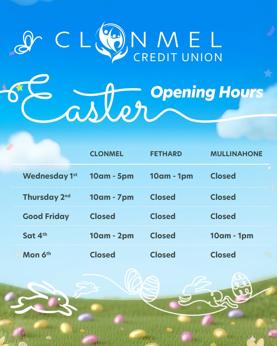 Clonmel Credit Union tweet media