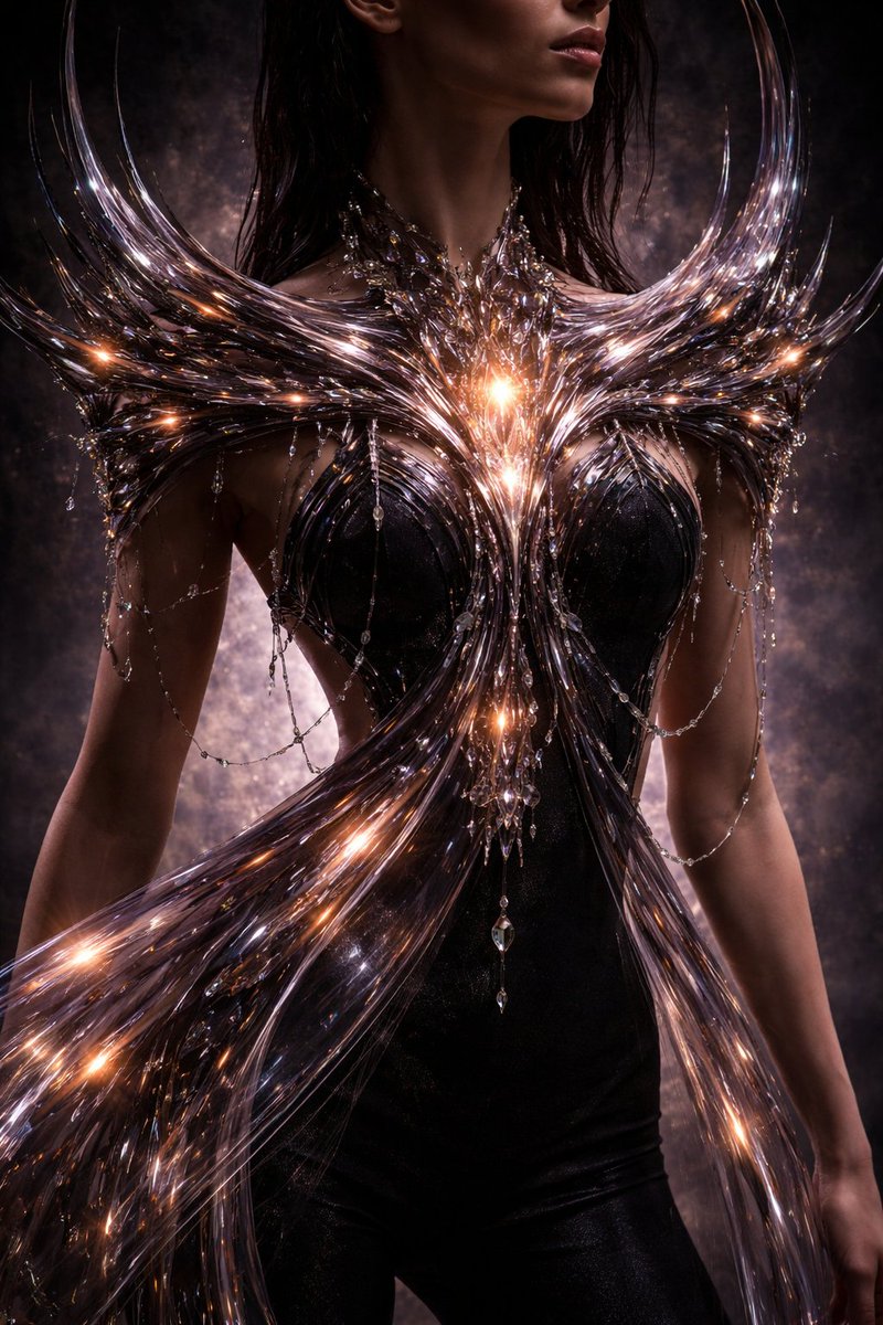 Valinoo_'s tweet photo. VALINO ATELIER: UNFIXED #018
A one-of-one digital fashion piece rendered in 4096 resolution, where light, form, and motion converge.
Radiant. Fluid. Unfixed.
Open for offers.
🔗 https://t.co/kPldxSmB8C
#NFTArt #Metaverse #AIArt #NFT #DigitalArt #Web3 #UNFIXED #ValinoAtelier #NFTCommunity