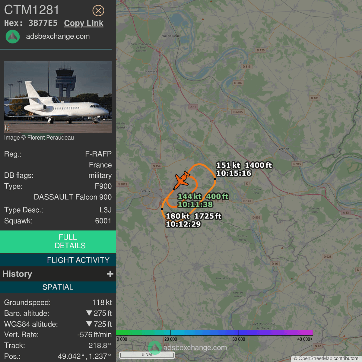 🛬 Le Dassault Falcon 900 🇫🇷 République Française immatriculé #FRAFP a ...