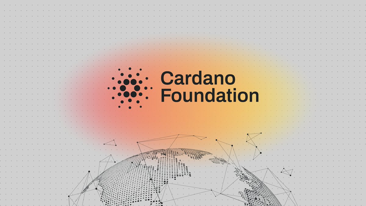 Cardano Foundation tweet media