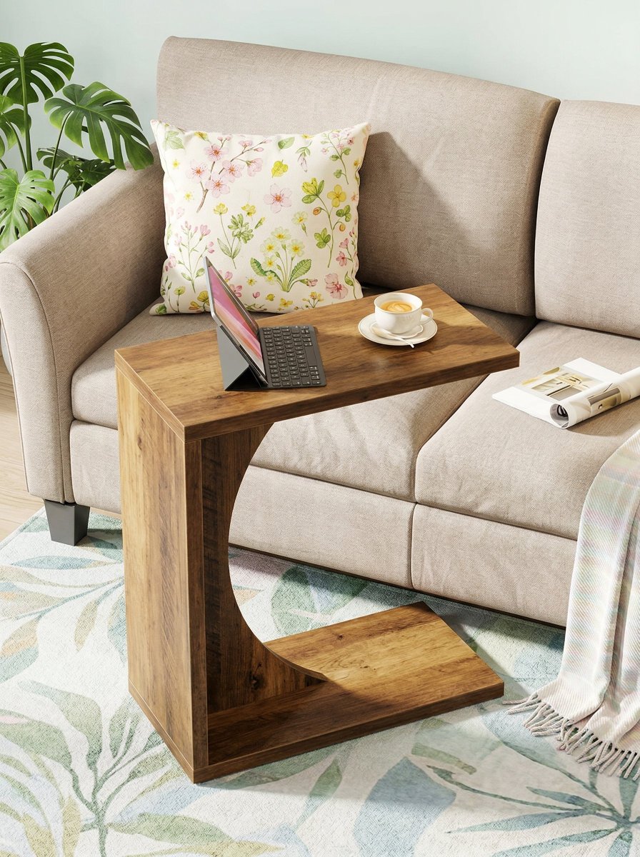 Tribesigns's tweet image. Compact. Chic. Essential. The C-Shaped End Table fits perfectly beside your sofa, combining style and function.

🛒 amzn.to/4snH9jx
bit.ly/49uZPqT

#HomeVibes #FunctionalDesign #ModernFurniture