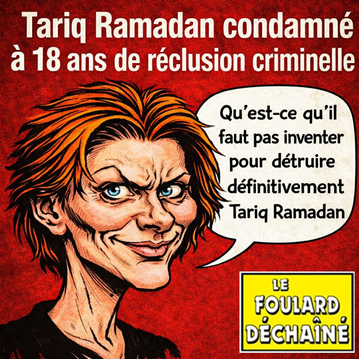 ⚖️ Condamnation

L’islamologue #TariqRamadan, atteint d’une sclérose en plaques, a été condamné à 18 ans de réclusion criminelle malgré son absence au procès.

Il maintient son innocence face aux accusations.

👉 Une décision qui interroge au vu de son état de santé confirmé.