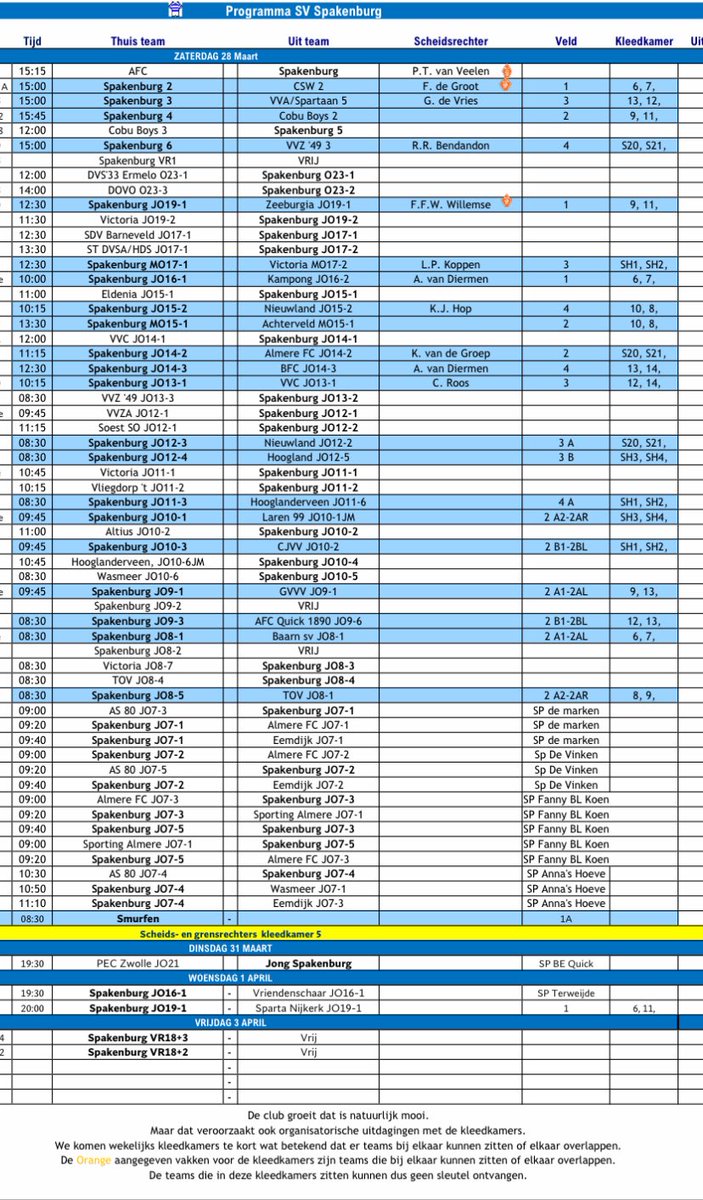 Sv Spakenburg Jeugd tweet media