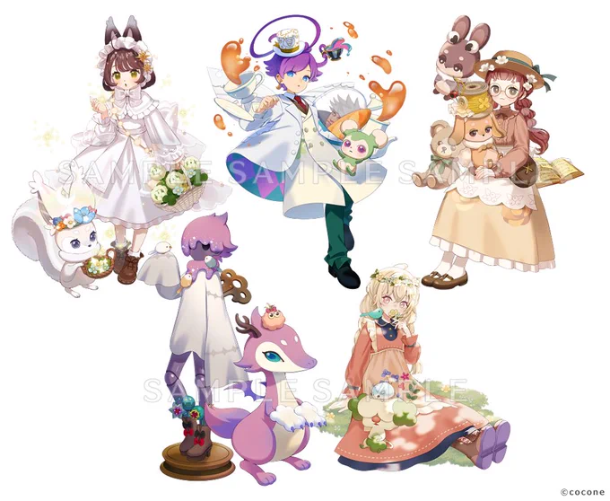 リヴリーアイランドの「セレクトくじ」にてうちの子オーダーイラストを制作させていただきましたとっても素敵な仕上がりで感激です・・・! 貴重な機会をいただきありがとうございました! #リヴリー