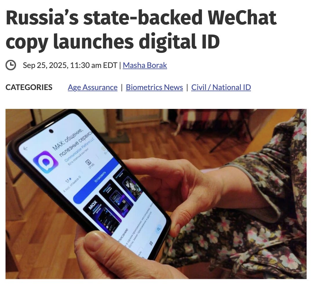 Da es viele immer noch nicht mitbekommen haben - oder wahrhaben wollen - hier ein kleiner Lesetipp. Mal so zur Einführung. Es ist EIN Club.

biometricupdate.com/202509/russias…

Weitere Details dann hier:

regenauer.press/der-brics-bluff