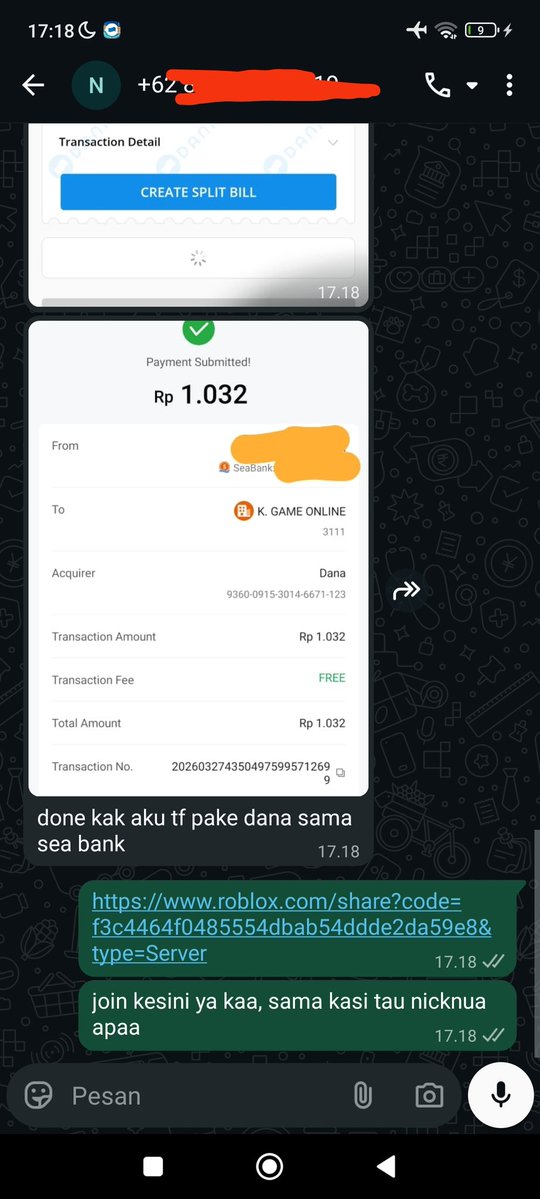 K | @ after dm, fst resp wa bio tweet media