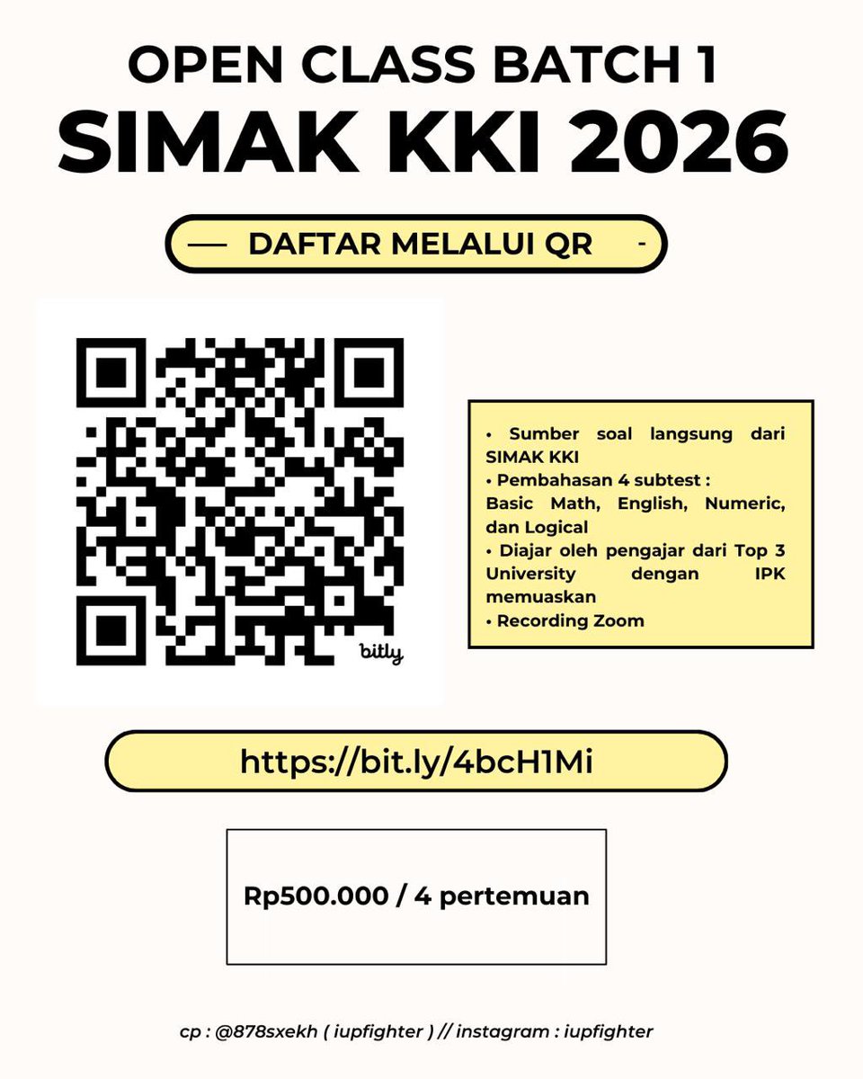 Les & Latsol - IUP ITB, UGM,UNAIR,UNDIP, SIMAK KKI tweet media