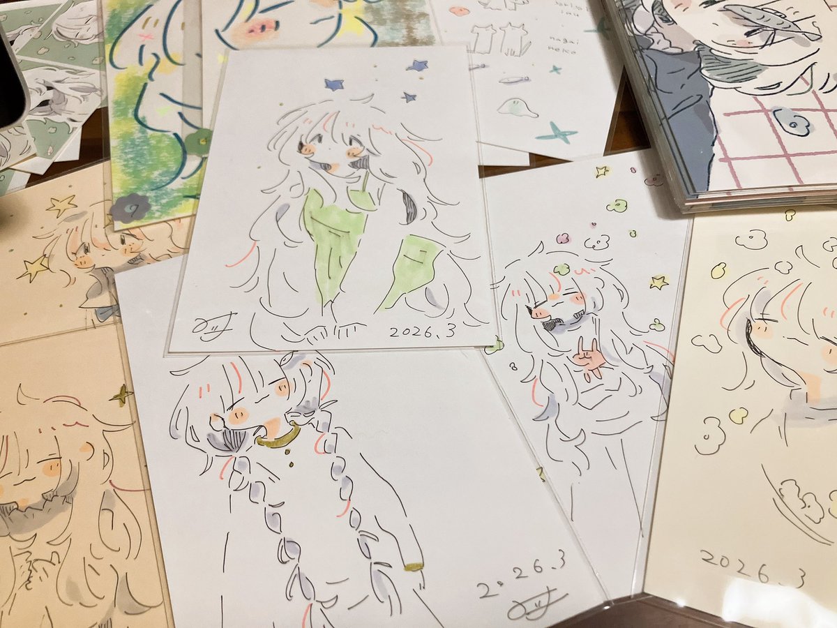 明日明後日は横浜でのイベント、ハマクリに参加します✨
ふわふわさんの描き下ろしドローイングあります☁️

#ハマクリ 