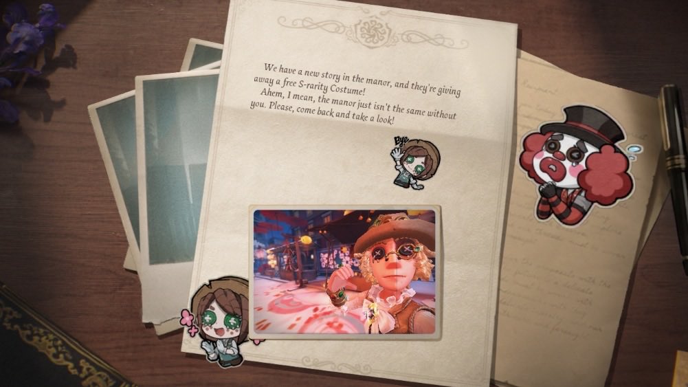 I'm playing Identity V. Fancy a game?