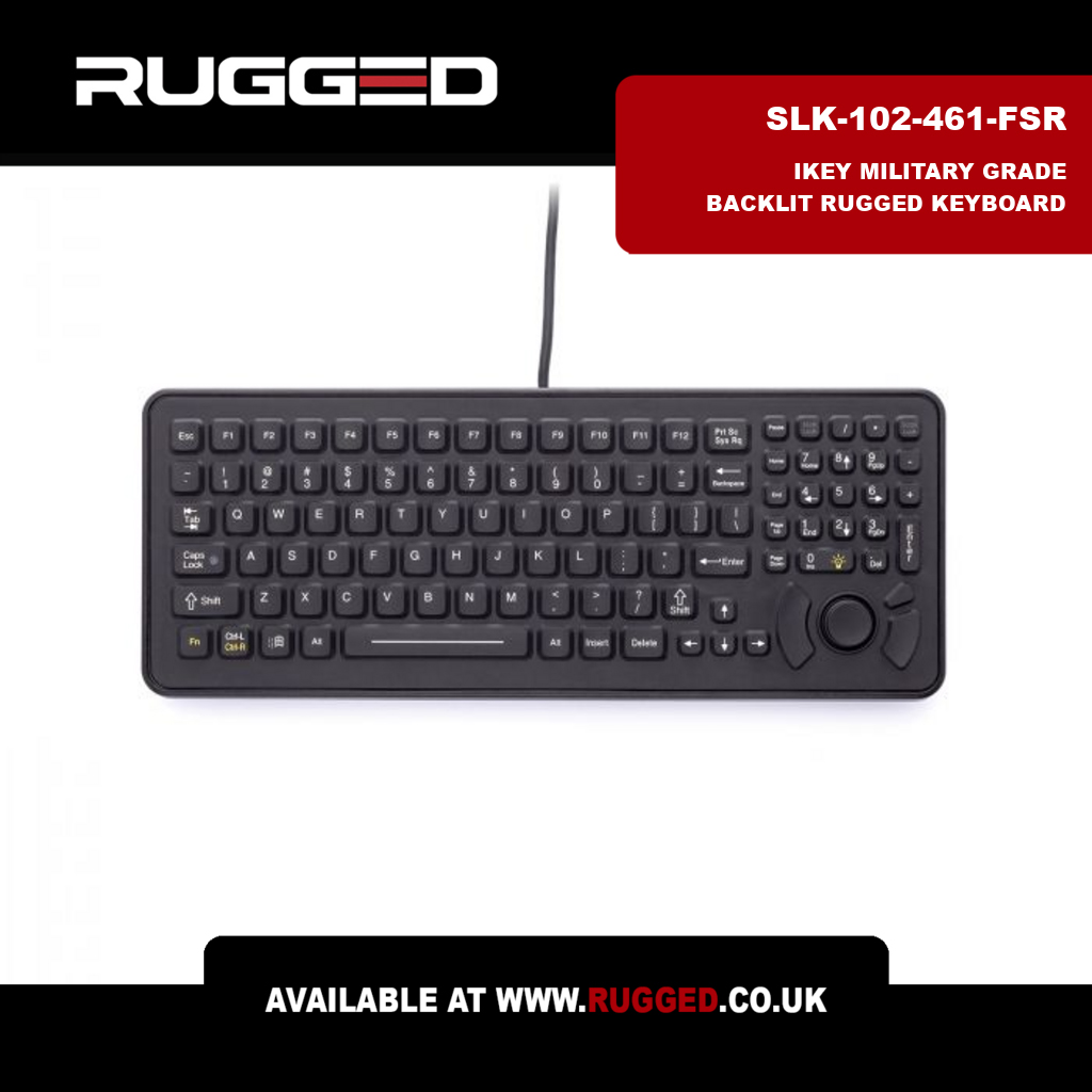 RuggedUK's tweet image. MIL-STD-461 compliant, NEMA 4X tested. The iKey SLK-102-461-FSR Rugged Keyboard offers full-size data entry with integrated FSR, ideal for high EMI environments. Robust polycarbonate casing. #RuggedKeyboard #iKey #SLK102461FSR zurl.co/EghLg